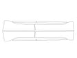 ev9 3M Clear Bra Door Cup Precut PPF Diagram