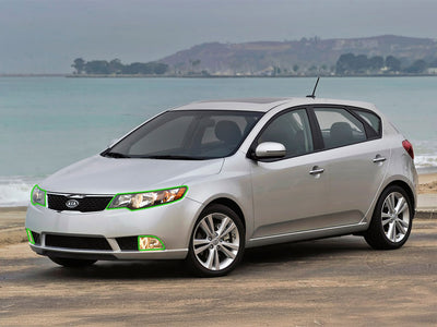 kia forte 2010-2013 Headlight Protection Installation Location