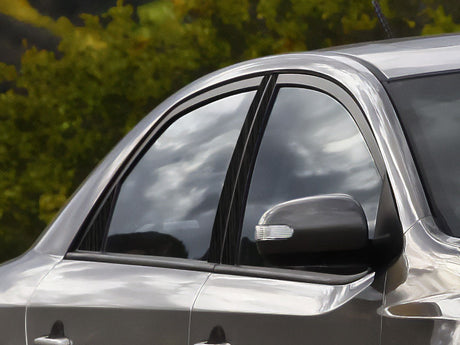 kia forte 2010-2013 (sedan) Brushed Aluminum Black Pillar Cover Diagram
