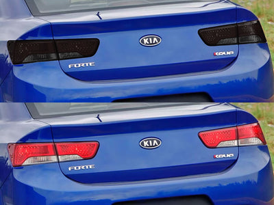 forte (coupe / koup) Before and After Smoked Taillights