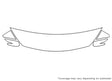forte 3M Clear Bra Hood Precut PPF Diagram