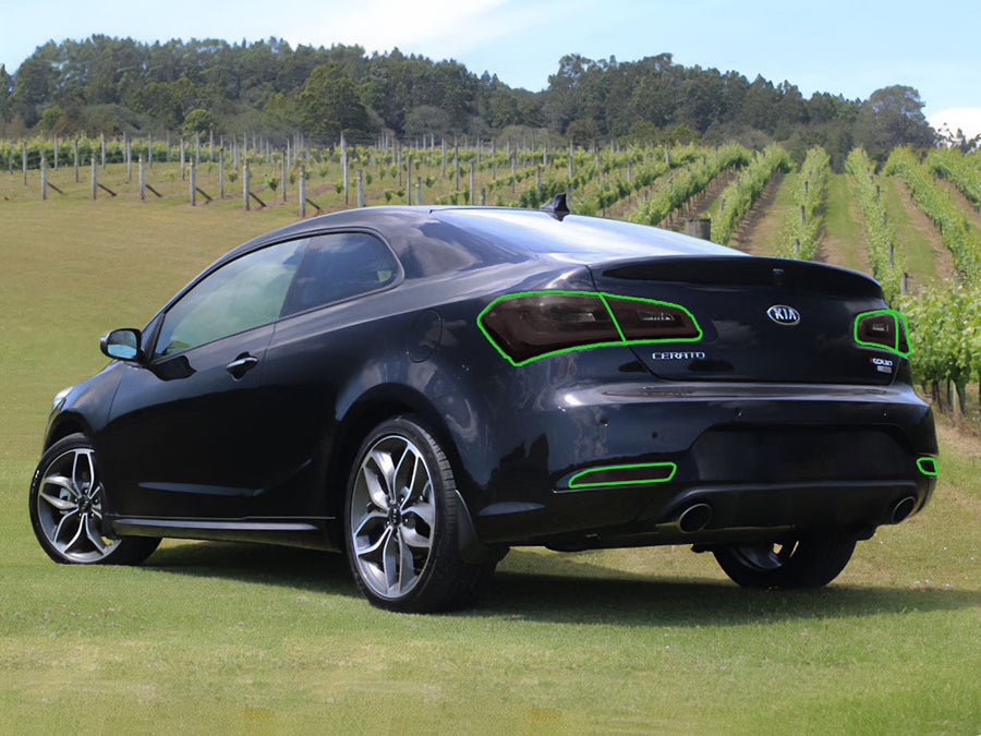 forte (koup) Tail Light Tint Installation Points
