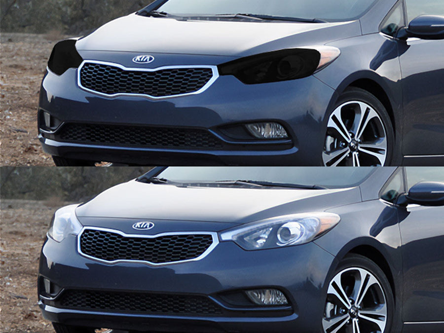 kia forte 2014-2016 (sedan) Headlight Tint Appearance