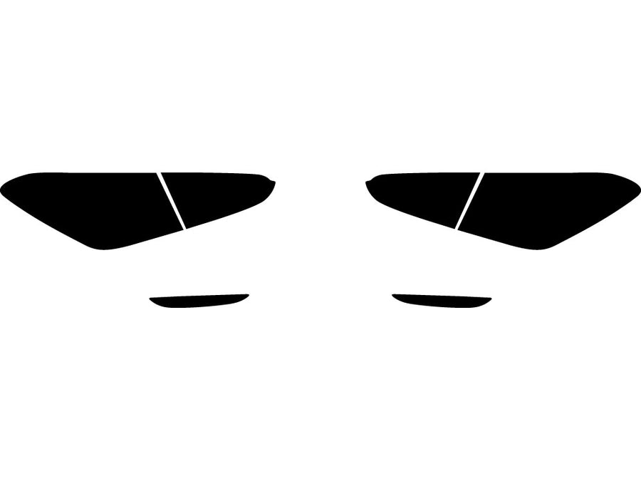 forte (sedan) Precut Tail Light Tint Diagram
