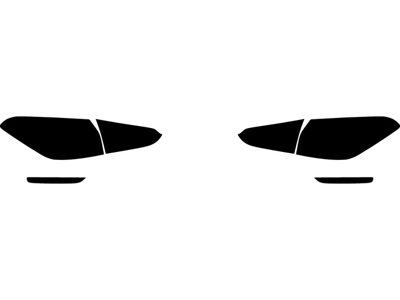 forte (sedan) Precut Tail Light Tint Diagram
