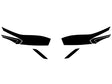 kia forte 2021-2024 3M Pro Shield Headlight Protecive Film