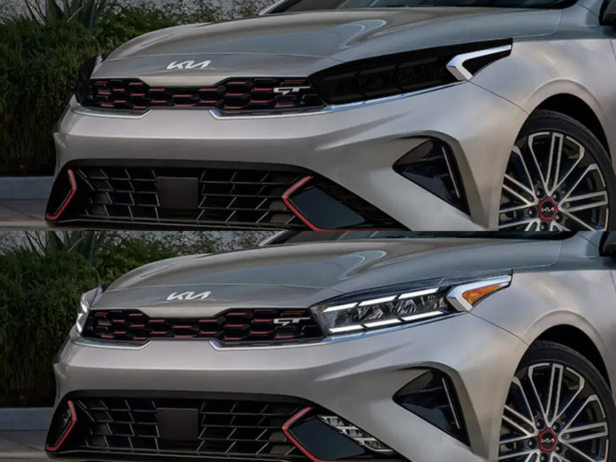 kia forte 2021-2024 Headlight Tint Appearance