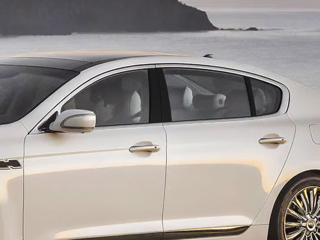 kia k900 2015-2017 Matte Black Pillar Cover Diagram