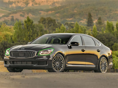 kia k900 2019-2020 Headlight Protection Installation Location