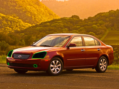 kia optima 2006-2008 Headlight Tint Location