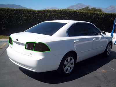 optima Tail Light Tint Installation Points