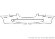 optima 3M Clear Bra Bumper Precut PPF Diagram