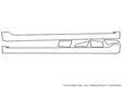 optima 3M Clear Bra Door Cup Precut PPF Diagram