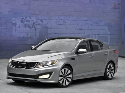 kia optima 2007-2010 Brushed Aluminum Black Pillar Trim