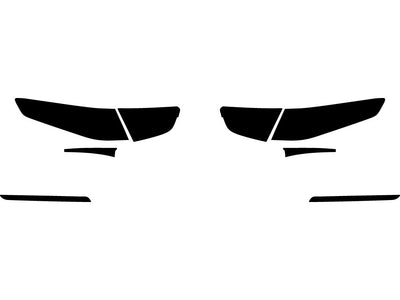 optima Precut Tail Light Tint Diagram