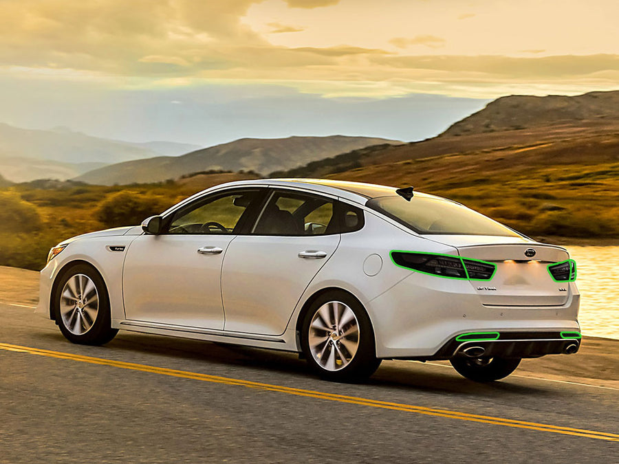 optima Tail Light Tint Installation Points
