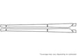 optima Avery Dennison Clear Bra Door Cup Precut PPF Diagram
