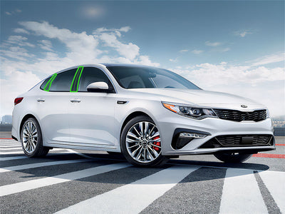 kia optima 2016-2020 Pillar Post Trim Installation Location