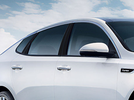 kia optima 2016-2020 Carbon Fiber Pillar Cover Diagram