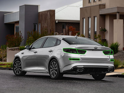 optima Tail Light Tint Installation Points
