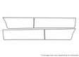 rio Avery Dennison Clear Bra Door Cup Precut PPF Diagram