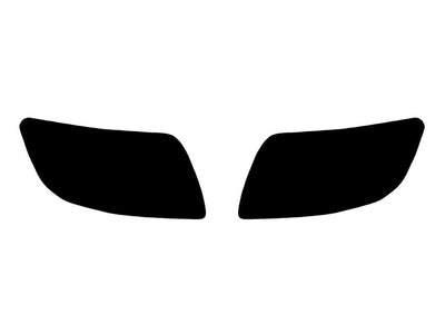 rio (sedan) Precut Tail Light Tint Diagram