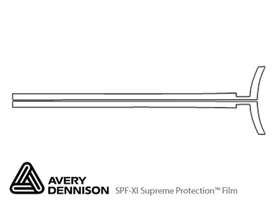 rio Avery Dennison Clear Bra Door Cup Precut PPF Diagram