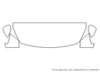 rio 3M Clear Bra Hood Precut PPF Diagram
