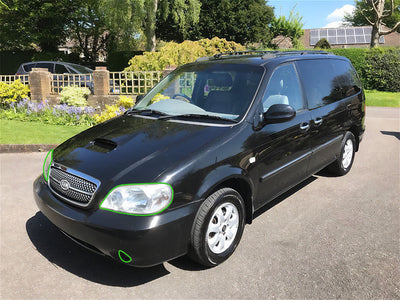 kia sedona 2002-2005 Headlight Protection Installation Location