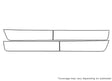 sedona 3M Clear Bra Door Cup Precut PPF Diagram