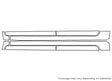 sedona Avery Dennison Clear Bra Door Cup Precut PPF Diagram