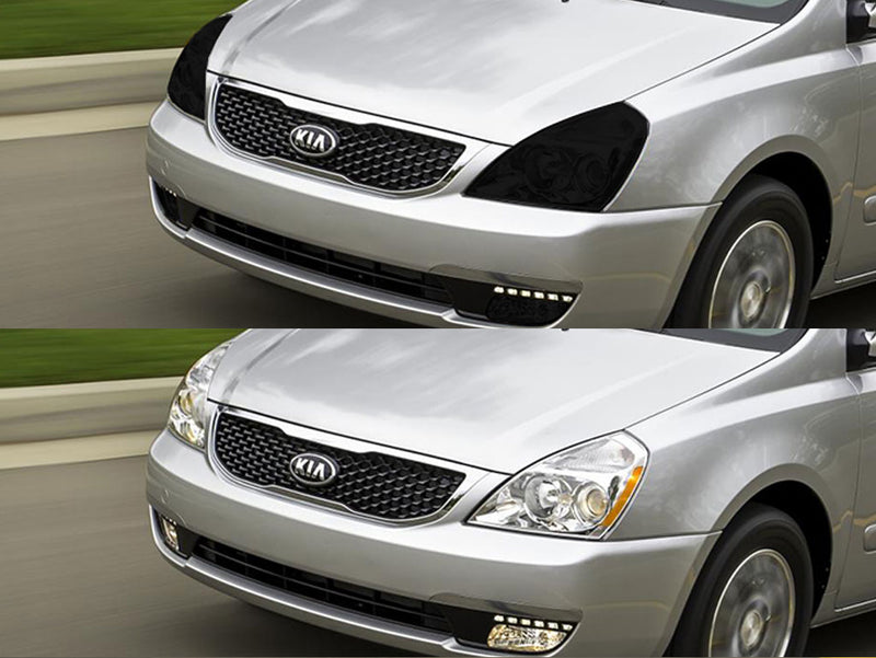 kia sedona 2014-2014 Headlight Tint Appearance