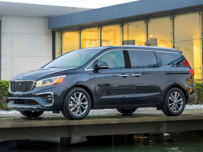 kia sedona 2014-2021 Carbon Fiber Pillar Trim