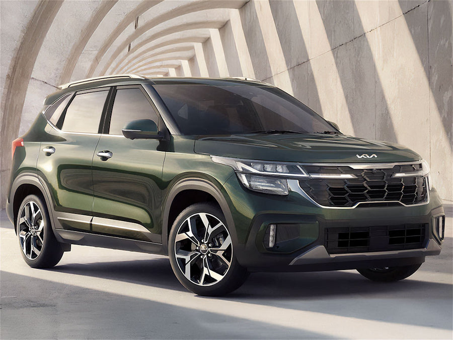kia seltos 2021-2024 Piano Black Pillar Trim