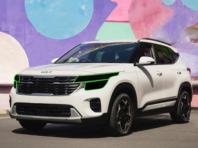 kia seltos 2021-2025 Headlight Tint Location