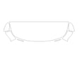 seltos 3M Clear Bra Hood Precut PPF Diagram