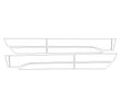 seltos 3M Clear Bra Door Cup Precut PPF Diagram