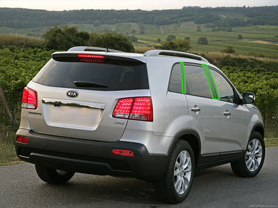 kia sorento 2003-2009 Pillar Post Trim Installation Location