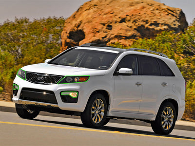 kia sorento 2011-2013 Headlight Protection Installation Location