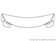 sorento 3M Clear Bra Hood Precut PPF Diagram