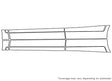 sorento Avery Dennison Clear Bra Door Cup Precut PPF Diagram
