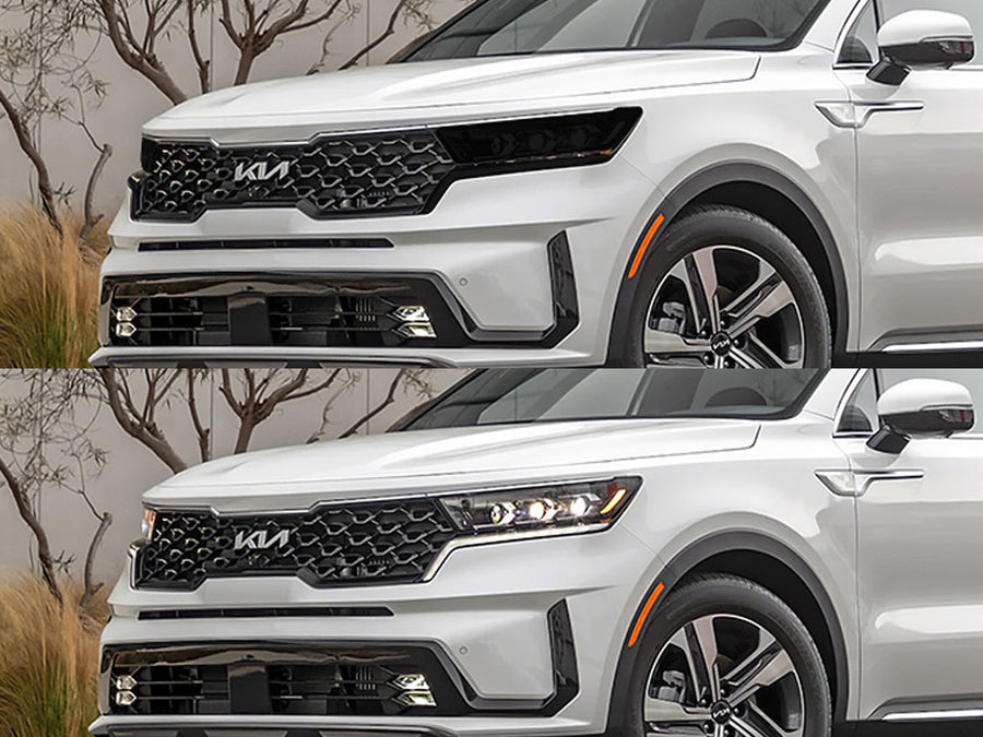 kia sorento 2021-2025 Headlight Tint Appearance