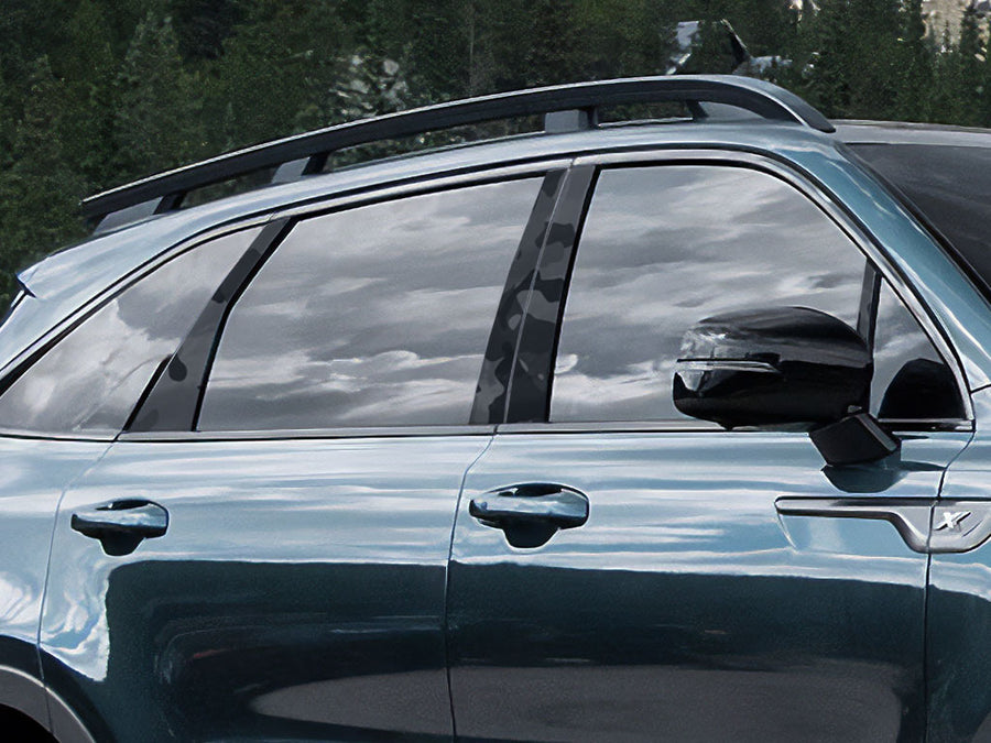 kia sorento 2022-2023 Camo Pillar Cover Diagram