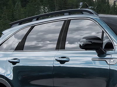 kia sorento 2022-2023 Carbon Fiber Pillar Cover Diagram