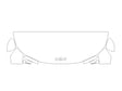 sorento Avery Dennison Clear Bra Hood Precut PPF Diagram