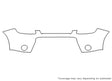 soul 3M Clear Bra Bumper Precut PPF Diagram