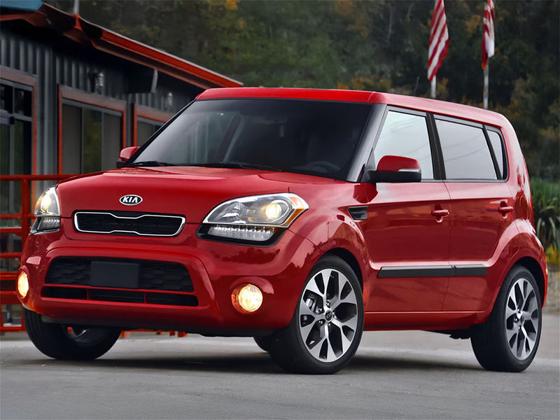 kia soul 2010-2013 Carbon Fiber Pillar Trim