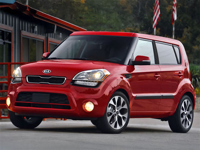 kia soul 2010-2013 Piano Black Pillar Trim