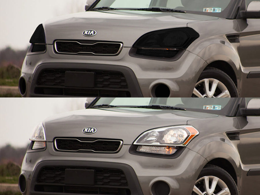 kia soul 2012-2013 Headlight Tint Appearance