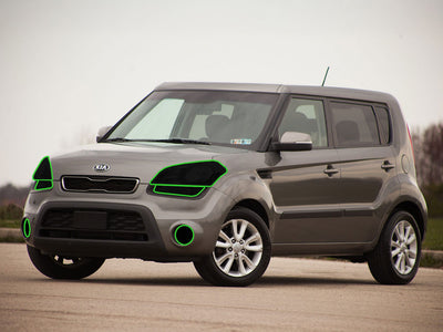kia soul 2012-2013 Headlight Tint Location